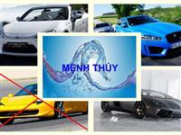 Mệnh Thủy hợp xe màu gì?