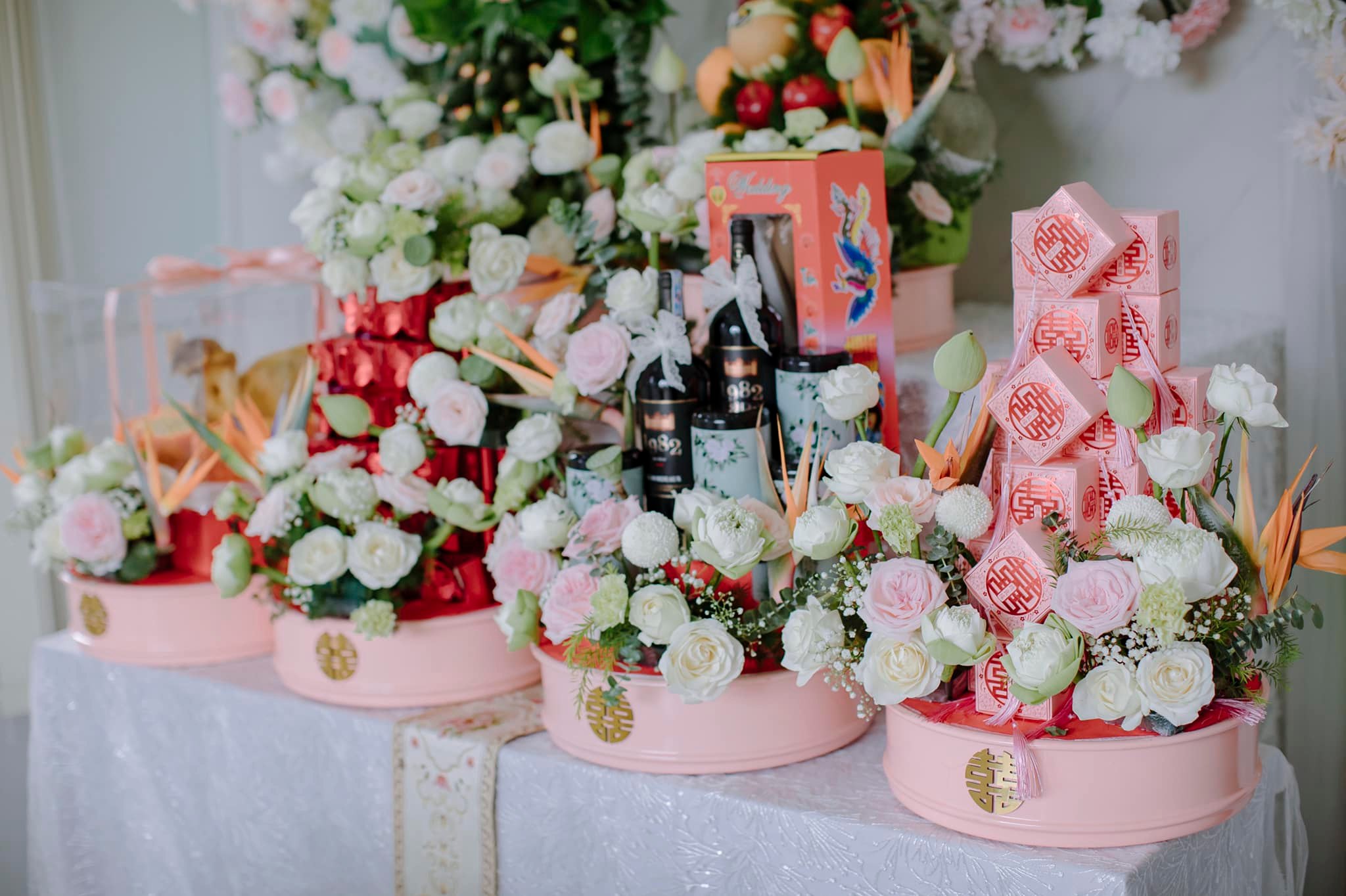 mam qua dam cuoi mien tay