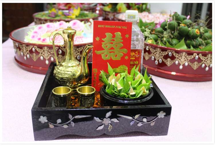 Mâm quả đám cưới miền Tây