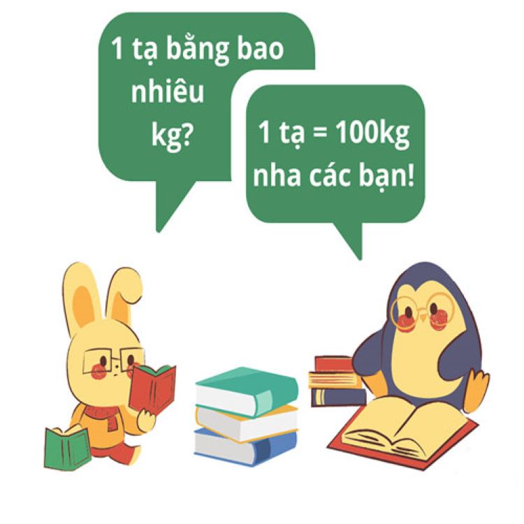 1 tạ bằng bao nhiêu kg