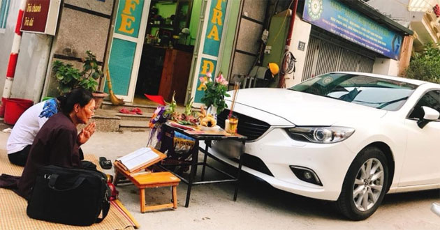 Văn khấn mua xe mới