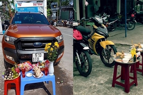 Văn khấn mua xe mới